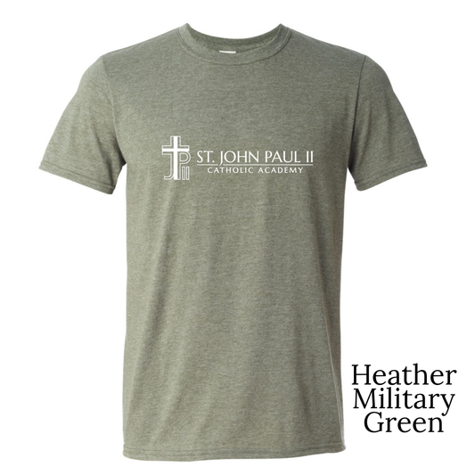 Gildan Soft Style Adult Heather Military Green A3