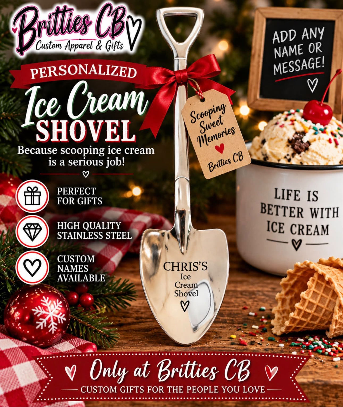 Ice Cream Shovel
