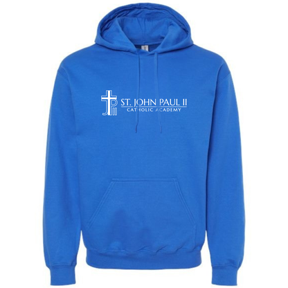 Gildan Hoodie Adult Front Design Royal Blue A3