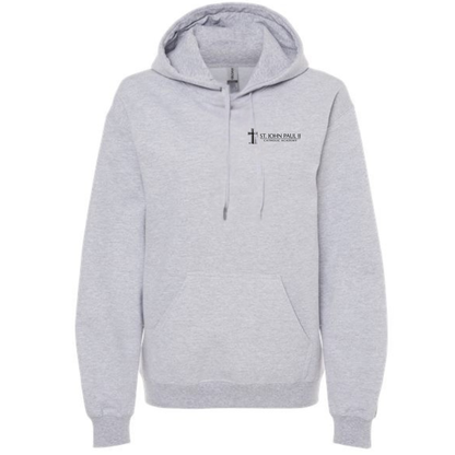 Gildan Hoodie Adult Front Pocket Sport Gray A1