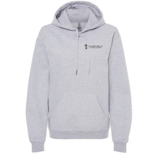 Gildan Hoodie Adult Front Pocket Sport Gray A1