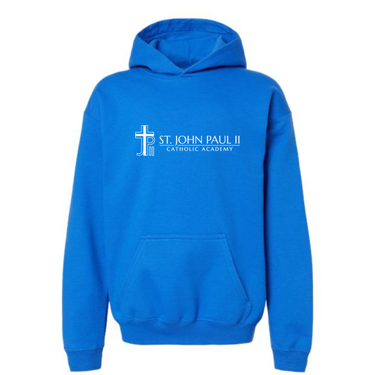 Youth Gildan Hoodie Royal Blue A3