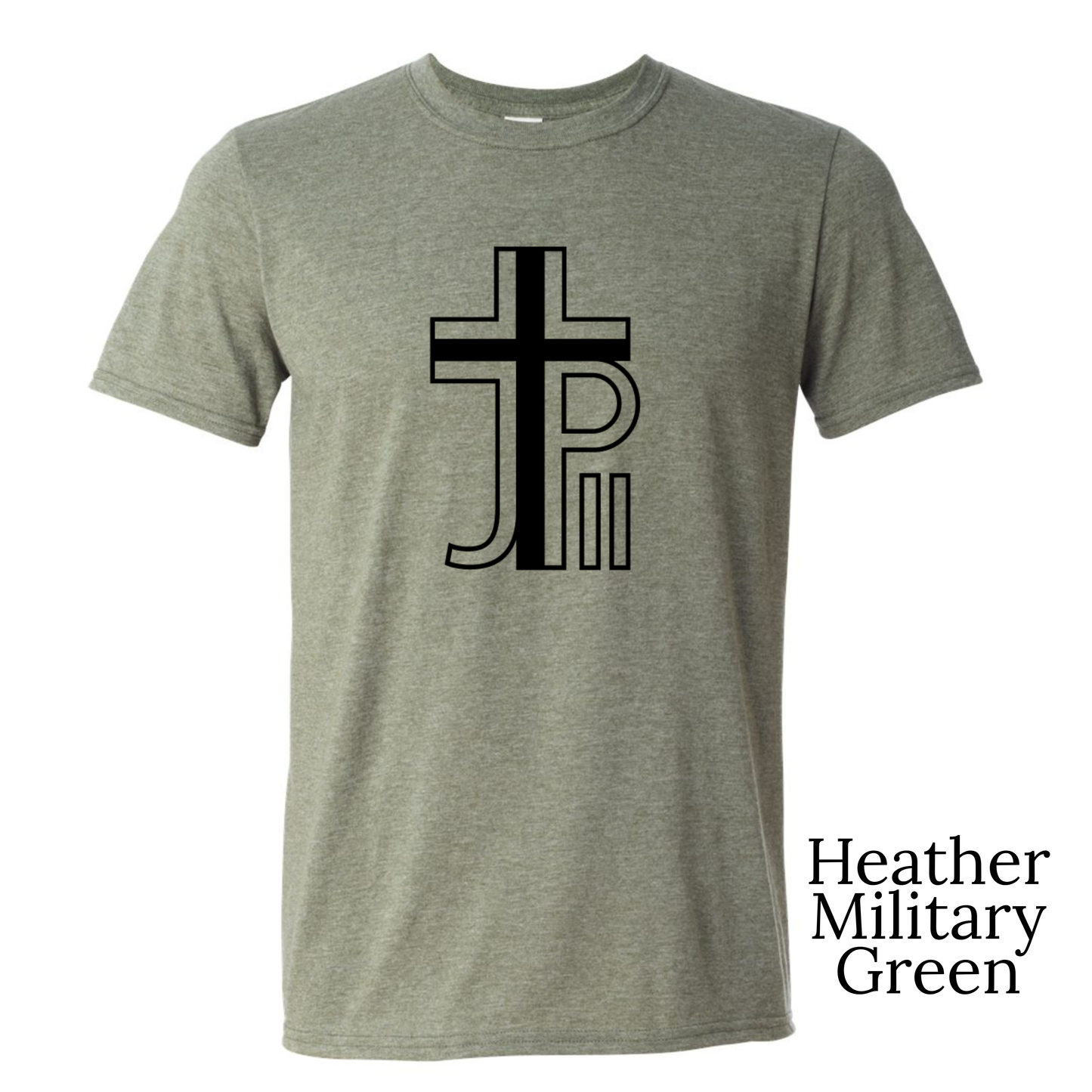 Gildan Soft Style Adult Heather Military Green B1