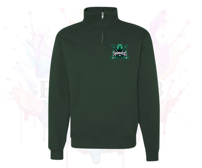 Shamrocks 1/4 zip up