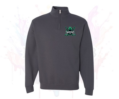 Shamrocks 1/4 zip up