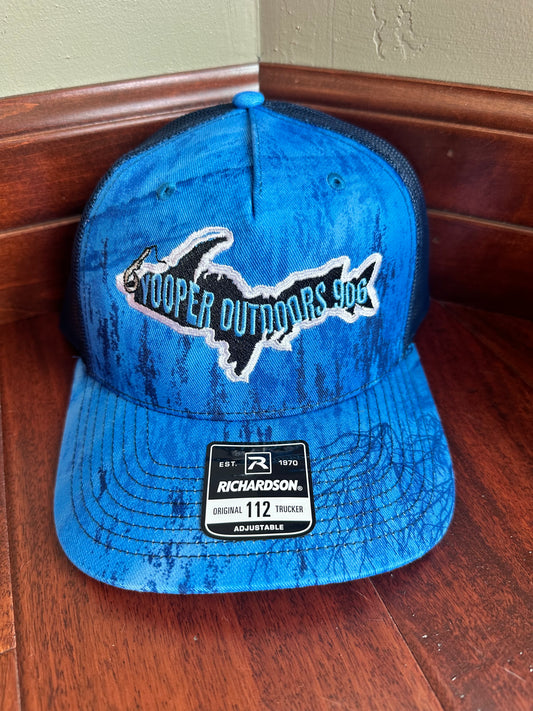 Blue Outdoors with Blue Thread