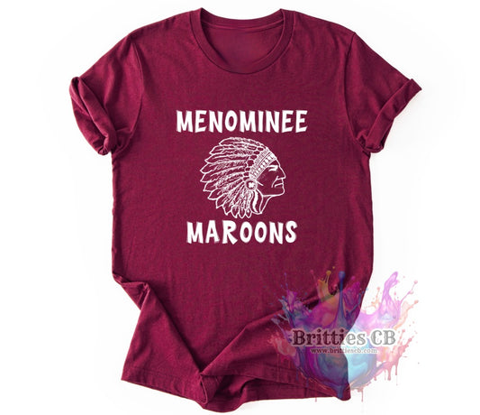Maroon THROWBACK TEE