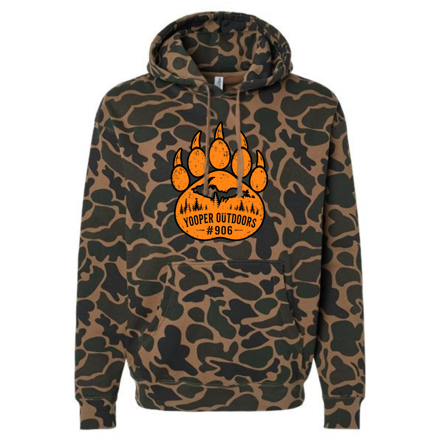 2026 Bear Hunt Duck camo Orange logo