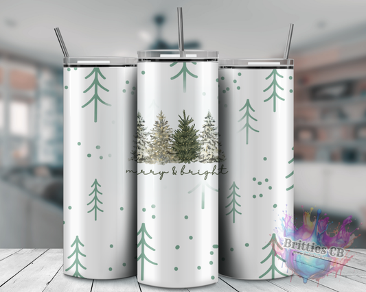 Merry & Bright Tumbler