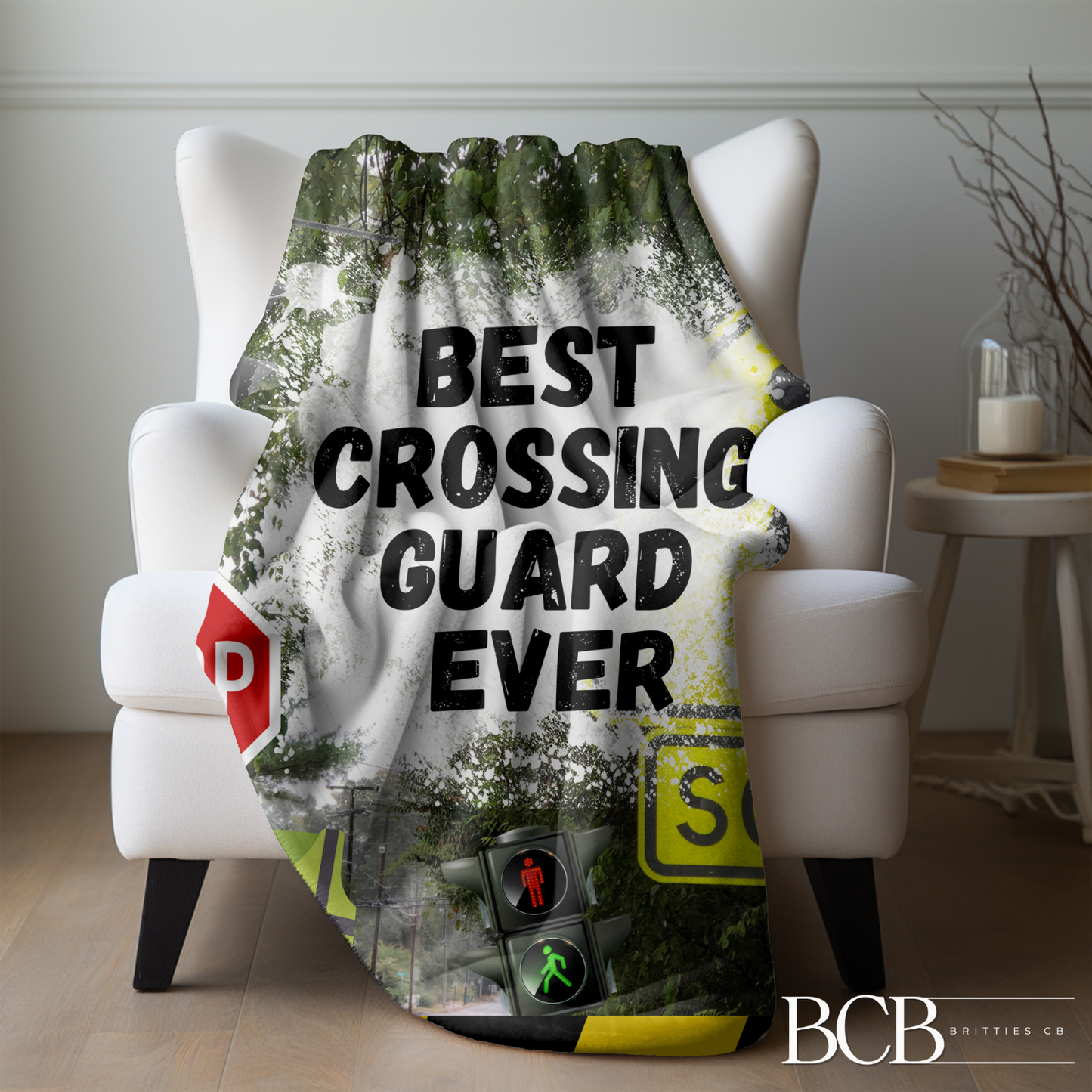 Best Crossing Guard Ever Blanket