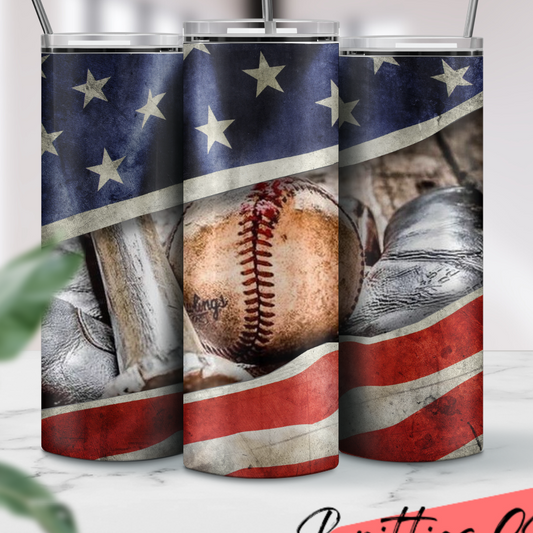 Baseball Tumbler